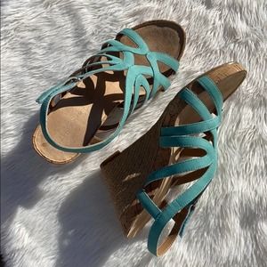 Aerosoles Wedge Sandals Size 9